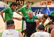 12 August 2021; Ireland head coach Mark Keenan during the FIBA Men’s European Championship for Small Countries day three match between Ireland and San Marino at National Basketball Arena in Tallaght, Dublin. Photo by Eóin Noonan/Sportsfile