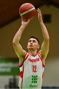 14 August 2021; Thomas Yome of Gibraltar during the FIBA Men’s European Championship for Small Countries day four match between Gibraltar and Ireland at National Basketball Arena in Tallaght, Dublin. Photo by Eóin Noonan/Sportsfile