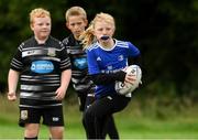 17 August 2021; Juliette McEntegart, age 10, in action during the Bank of Ireland Leinster Rugby Summer Camp at Dundalk RFC in Dundalk. Photo by Matt Browne/Sportsfile