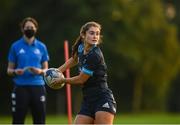25 August 2021; Ella Roberts during a Leinster Rugby Womens training session at Kings Hospital in Lucan, Dublin. Photo by Harry Murphy/Sportsfile