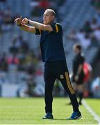 28 August 2021; Meath manager Cathal Ó Bric during the Electric Ireland GAA Football All-Ireland Minor Championship Final match between Meath and Tyrone at Croke Park in Dublin. Photo by Brendan Moran/Sportsfile