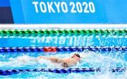 30 August 2021; Barry McClements of Ireland competes in the Men's S9 100 metre backstroke final at the Tokyo Aquatic Centre on day six during the Tokyo 2020 Paralympic Games in Tokyo, Japan. Photo by Sam Barnes/Sportsfile