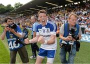 21 July 2013; Conor McManus, Monaghan celebrates at the end of the game. Ulster GAA Football Senior Championship Final, Donegal v Monaghan, St Tiernach's Park, Clones, Co. Monaghan. Picture credit: Oliver McVeigh / SPORTSFILE