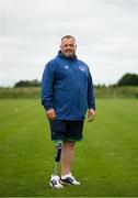 3 September 2021; Manager Christy McElligott during a squad portrait session as the Irish Amputee Team prepare at the FAI NTC in Abbotstown, Dublin, for the forthcoming EAFF European Championship in Krakow, Poland. Photo by Ramsey Cardy/Sportsfile