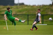 3 September 2021; James Boyle as the Irish Amputee Team prepare at the FAI NTC in Abbotstown, Dublin, for the forthcoming EAFF European Championship in Krakow, Poland. Photo by Ramsey Cardy/Sportsfile