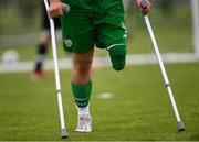 3 September 2021; A general view as the Irish Amputee Team prepare at the FAI NTC in Abbotstown, Dublin, for the forthcoming EAFF European Championship in Krakow, Poland. Photo by Ramsey Cardy/Sportsfile