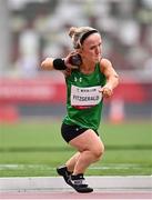 4 September 2021; Mary Fitzgerald of Ireland competing in the F40 Women's Shot Put final at the Olympic Stadium on day eleven during the Tokyo 2020 Paralympic Games in Tokyo, Japan. Photo by Sam Barnes/Sportsfile