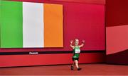 4 September 2021; Mary Fitzgerald of Ireland before competing in the F40 Women's Shot Put final at the Olympic Stadium on day eleven during the Tokyo 2020 Paralympic Games in Tokyo, Japan. Photo by Sam Barnes/Sportsfile