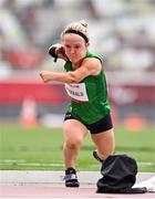 4 September 2021; Mary Fitzgerald of Ireland competing in the F40 Women's Shot Put final at the Olympic Stadium on day eleven during the Tokyo 2020 Paralympic Games in Tokyo, Japan. Photo by Sam Barnes/Sportsfile