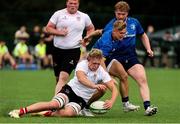 4 September 2021; Paddy Brown of Ulster during the IRFU U19 Men's Interprovincial Championship Round 3 match between Ulster and Leinster at Newforge in Belfast. Photo by John Dickson/Sportsfile