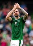 4 September 2021; Shane Duffy of Republic of Ireland following the FIFA World Cup 2022 qualifying group A match between Republic of Ireland and Azerbaijan at the Aviva Stadium in Dublin. Photo by Stephen McCarthy/Sportsfile
