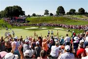 5 September 2021; A general view of the gallery on the 17th green during the morning foursomes match between Anna Nordqvist and Matilda Castren of Team Europe and Lizette Salas and Jennifer Kupcho of Team USA on day two of the Solheim Cup at the Inverness Club in Toledo, Ohio, USA. Photo by Brian Spurlock/Sportsfile