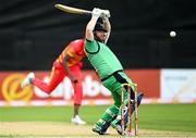 10 September 2021; Paul Stirling of Ireland during match two of the Dafanews International Cup ODI series between Ireland and Zimbabwe at Stormont in Belfast. Photo by Ramsey Cardy/Sportsfile