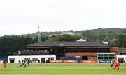 10 September 2021; A general view of action during match two of the Dafanews International Cup ODI series between Ireland and Zimbabwe at Stormont in Belfast. Photo by Ramsey Cardy/Sportsfile