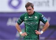 10 September 2021; John Porch of Connacht reacts after a try for London Irish during the pre-season friendly match between Connacht and London Irish at The Sportsground in Galway. Photo by Piaras Ó Mídheach/Sportsfile
