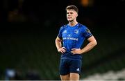 10 September 2021; Rob Russell of Leinster during the Bank of Ireland Pre-Season Friendly match between Leinster and Harlequins at Aviva Stadium in Dublin. Photo by Brendan Moran/Sportsfile