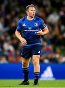 10 September 2021; Liam Turner of Leinster during the Bank of Ireland Pre-Season Friendly match between Leinster and Harlequins at Aviva Stadium in Dublin. Photo by Brendan Moran/Sportsfile