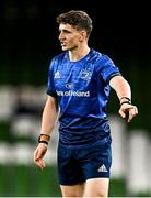 10 September 2021; Cormac Foley of Leinster during the Bank of Ireland Pre-Season Friendly match between Leinster and Harlequins at Aviva Stadium in Dublin. Photo by Brendan Moran/Sportsfile