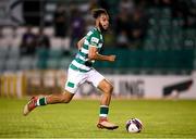 10 September 2021; Barry Cotter of Shamrock Rovers during the SSE Airtricity League Premier Division match between Shamrock Rovers and Waterford at Tallaght Stadium in Dublin. Photo by Stephen McCarthy/Sportsfile