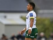 10 September 2021; Phil Cokanasiga of London Irish during the pre-season friendly match between Connacht and London Irish at The Sportsground in Galway. Photo by Piaras Ó Mídheach/Sportsfile