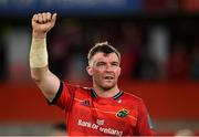 25 September 2021; Munster captain Peter O'Mahony after his side's victory over Cell C Sharks in their United Rugby Championship match at Thomond Park in Limerick. Photo by Seb Daly/Sportsfile