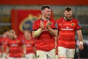 25 September 2021; Munster captain Peter O'Mahony after his side's victory over Cell C Sharks in their United Rugby Championship match at Thomond Park in Limerick. Photo by Seb Daly/Sportsfile