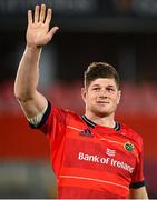 25 September 2021; Jack O’Donoghue of Munster after the United Rugby Championship match between Munster and Cell C Sharks at Thomond Park in Limerick. Photo by Seb Daly/Sportsfile