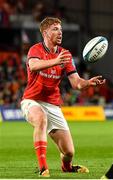 25 September 2021; Ben Healy of Munster during the United Rugby Championship match between Munster and Cell C Sharks at Thomond Park in Limerick. Photo by Seb Daly/Sportsfile
