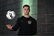 6 October 2021; Brian Maher stands for a portrait after a Republic of Ireland U21's press conference at the Carlton Hotel in Blanchardstown, Dublin. Photo by Sam Barnes/Sportsfile