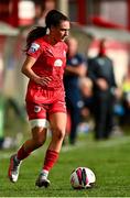 9 October 2021; Jessica Ziu of Shelbourne during the EVOKE.ie FAI Women's Cup Semi-Final match between Shelbourne and Galway WFC at Tolka Park in Dublin. Photo by Eóin Noonan/Sportsfile