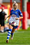 9 October 2021; Emma Starr of Galway during the EVOKE.ie FAI Women's Cup Semi-Final match between Shelbourne and Galway WFC at Tolka Park in Dublin. Photo by Eóin Noonan/Sportsfile