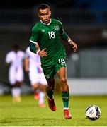 8 October 2021; Tyreik Wright of Republic of Ireland during the UEFA European U21 Championship Qualifier match between Republic of Ireland and Luxembourg at Tallaght Stadium in Dublin.  Photo by Eóin Noonan/Sportsfile