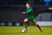 8 October 2021; Conor Noss of Republic of Ireland during the UEFA European U21 Championship Qualifier match between Republic of Ireland and Luxembourg at Tallaght Stadium in Dublin.  Photo by Eóin Noonan/Sportsfile