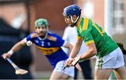 10 October 2021; Chrissy McMahon of Dunloy during the Antrim County Senior Club Hurling Championship Final match between Dunloy and O'Donovan Rossa at Corrigan Park in Belfast. Photo by Ramsey Cardy/Sportsfile