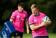 11 October 2021; James Tracy during a Leinster Rugby squad training session at UCD in Dublin. Photo by Harry Murphy/Sportsfile