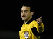 22 March 2004; Ian Stokes, Referee. eircom league, Premier Division, Longford Town v Bohemians, Flancare Park, Longford. Picture credit; David Maher / SPORTSFILE *EDI*