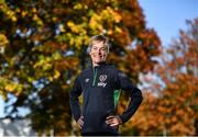 15 October 2021; Republic of Ireland WNT manager Vera Pauw during a Republic of Ireland Women squad announcement at FAI Headquarters in Abbotstown, Dublin. Photo by David Fitzgerald/Sportsfile