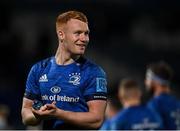 16 October 2021; Ciarán Frawley of Leinster after his side's victory over Scarlets in their United Rugby Championship match at the RDS Arena in Dublin. Photo by Seb Daly/Sportsfile