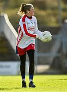 7 November 2021; Alison O’sullivan of St Peter's Dunboyne during the Meath County Ladies Football Senior Club Championship Final match between St Peter's Dunboyne and Seneschalstown at Páirc Tailteann in Navan, Meath. Photo by Seb Daly/Sportsfile