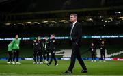 11 November 2021; Republic of Ireland manager Stephen Kenny before the FIFA World Cup 2022 qualifying group A match between Republic of Ireland and Portugal at the Aviva Stadium in Dublin. Photo by Stephen McCarthy/Sportsfile