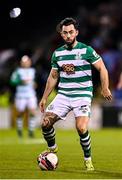 19 November 2021; Richie Towell of Shamrock Rovers during the SSE Airtricity League Premier Division match between Shamrock Rovers and Drogheda United at Tallaght Stadium in Dublin. Photo by Seb Daly/Sportsfile