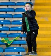 21 November 2021; A young Clonmel Commercials supporter during the Tipperary County Senior Club Football Championship Final match between Clonmel Commercials and Loughmore-Castleiney at Semple Stadium in Thurles, Tipperary. Photo by Michael P Ryan/Sportsfile
