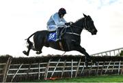 27 November 2021; Grangee, with Bryan Cooper up, jumps the last on their way to winning the St Peter's Dunboyne GAA Maiden Hurdle Div 2 on day one of the Fairyhouse Winter Festival at Fairyhouse Racecourse in Ratoath, Meath. Photo by Seb Daly/Sportsfile