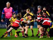 27 November 2021; Action from the Bank of Ireland Half-Time Minis between Ashbourne RFC and Wicklow RFC at the United Rugby Championship match between Leinster and Ulster at the RDS Arena in Dublin. Photo by David Fitzgerald/Sportsfile