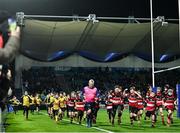 27 November 2021; Action from the Bank of Ireland Half-Time Minis between Ashbourne RFC and Wicklow RFC at the United Rugby Championship match between Leinster and Ulster at the RDS Arena in Dublin. Photo by David Fitzgerald/Sportsfile