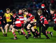 27 November 2021; Action from the Bank of Ireland Half-Time Minis between Ashbourne RFC and Wicklow RFC at the United Rugby Championship match between Leinster and Ulster at the RDS Arena in Dublin. Photo by David Fitzgerald/Sportsfile