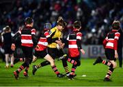 27 November 2021; Action from the Bank of Ireland Half-Time Minis between Ashbourne RFC and Wicklow RFC at the United Rugby Championship match between Leinster and Ulster at the RDS Arena in Dublin. Photo by David Fitzgerald/Sportsfile