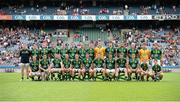 27 July 2013; The Meath squad. GAA Football All-Ireland Senior Championship, Round 4, Meath v Tyrone, Croke Park, Dublin. Picture credit: Stephen McCarthy / SPORTSFILE