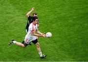27 July 2013; Matthew Donnelly, Tyrone, in action against Eamonn Wallace, Meath. GAA Football All-Ireland Senior Championship, Round 4, Meath v Tyrone, Croke Park, Dublin. Picture credit: Ray McManus / SPORTSFILE