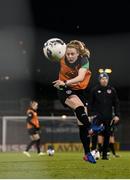 29 November 2021; Amber Barrett during a Republic of Ireland Women training session at Tallaght Stadium in Dublin. Photo by Stephen McCarthy/Sportsfile